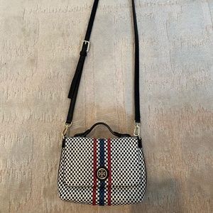 Tory Burch Jane Woven Multicolor Crossbody bag